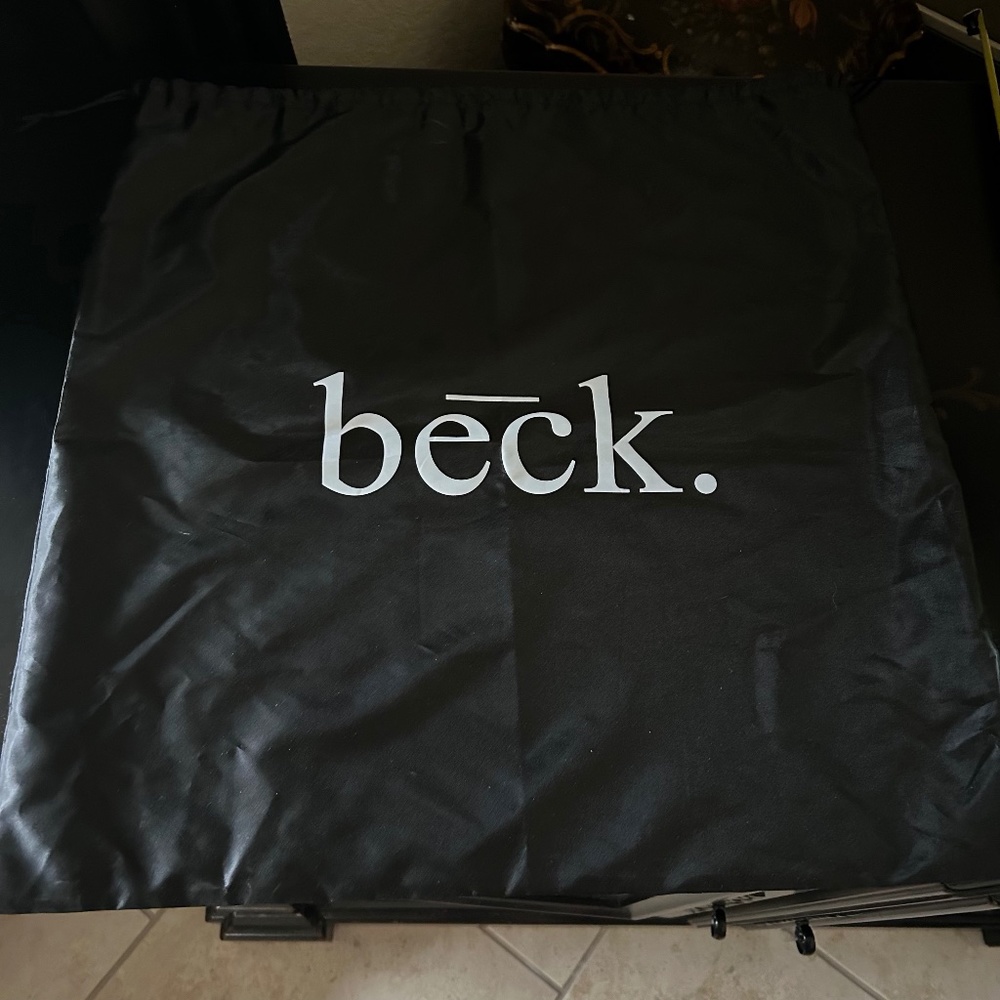 Black Beck Dust Bag. NWOT.